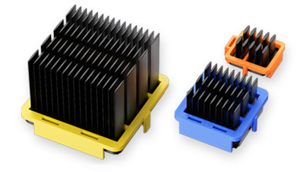 Elliptical Fin Heatsink