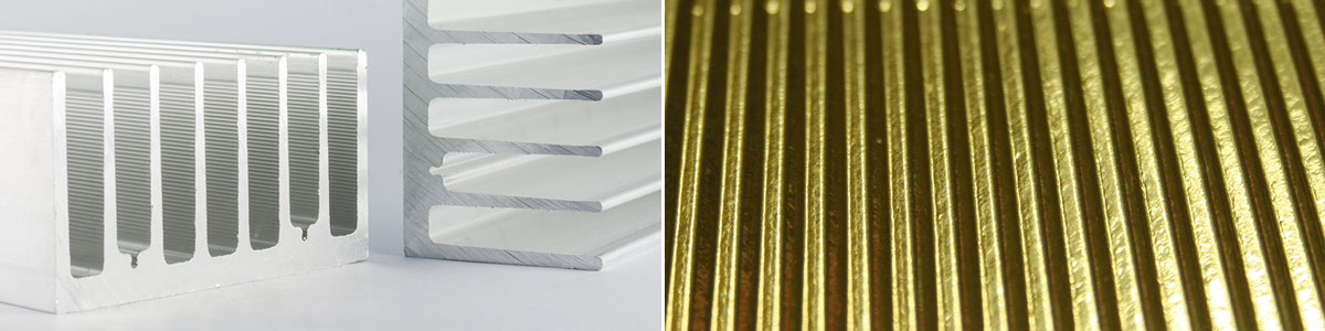 Radian’s Partnership with the Defense Industry 3 Example Machined heatsinks