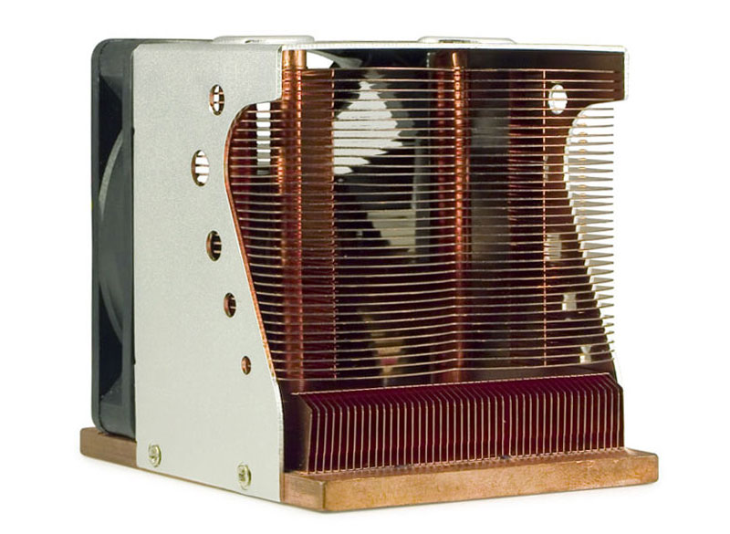 Stamped Fin Heatsink 3 Radian Fansink