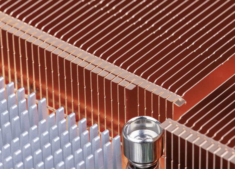 Stamped Fin Heatsink 1 Stamped Fin Heatsink