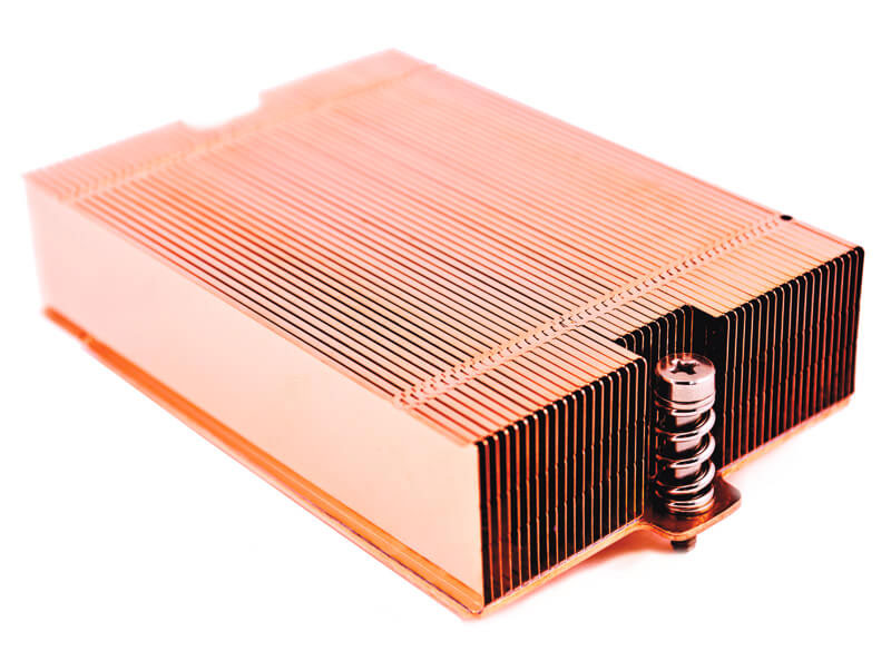 Stamped Fin Heatsink 2 Vapor Chamber Technology